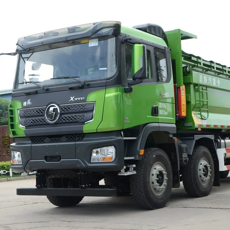 12 Räder Shacman X3000 Dump Truck mit Euro 2 Emissionsstandard und Hinterkamera Keine
