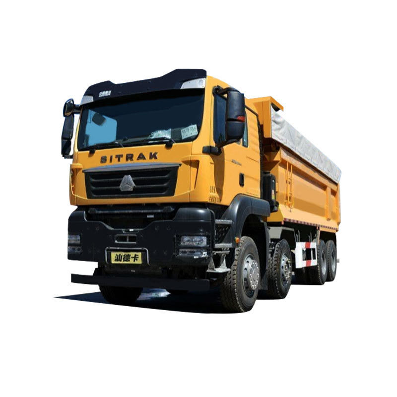 16 Tonnen Ladekapazität SITRAK G7W 8x4 400 PS Kipper-Dump Truck ohne Geschwindigkeitsregelung