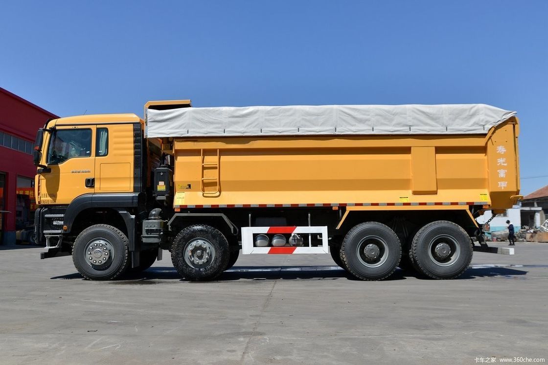 16 Tonnen Ladekapazität SITRAK G7W 8x4 400 PS Kipper-Dump Truck ohne Geschwindigkeitsregelung