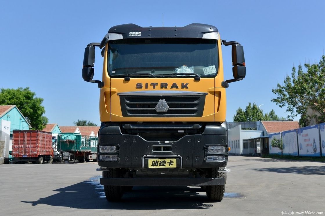 16 Tonnen Ladekapazität SITRAK G7W 8x4 400 PS Kipper-Dump Truck ohne Geschwindigkeitsregelung