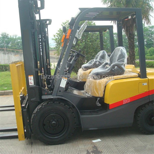 Optional Motor 3 Tonnen 5 Tonnen Elektro-Forklift mit Seitenschalter in Japan