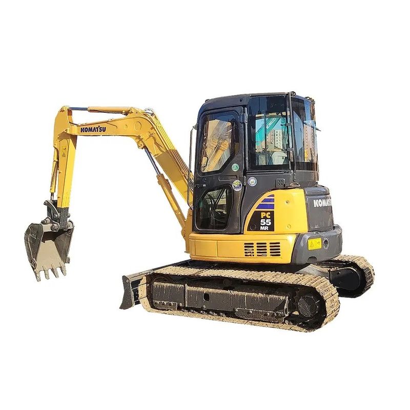 Original Farbe in gutem Zustand Komatsu PC55 Mini Track Gebraucht Caterpillar Bagger