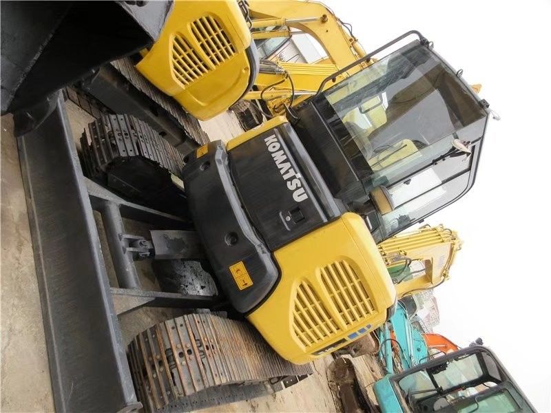 Original Farbe in gutem Zustand Komatsu PC55 Mini Track Gebraucht Caterpillar Bagger