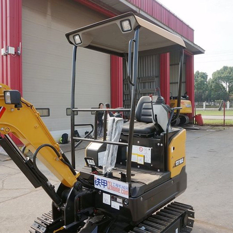 1850kg 1 Tonnen SY16C Mini-Grabmaschine mit Yanmar-Motor und einzigartiger Verkaufsstelle