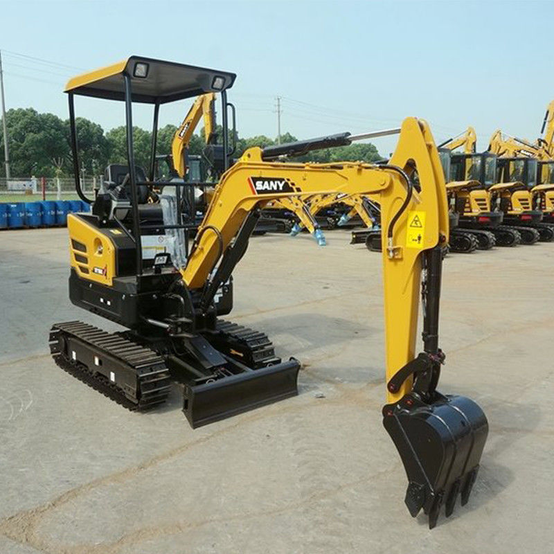 SANY SY16C 1 Tonnen Minibagger mit importierter Hydraulikpumpe und 3665 mm Gräberhöhe