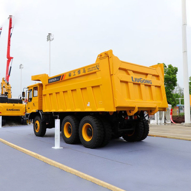 XDA40 6x6 Bergbaudump Truck 40 Tonnen nach Australien mit Abmessungen 9770 X 4230 X 4560 mm
