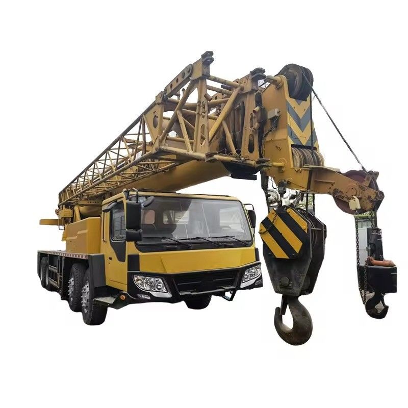 Gebrauchtes Lkw-Kran in gutem Zustand Hydraulischer Arm Mobilkran für Lkw 25 Tonnen 50 Tonnen