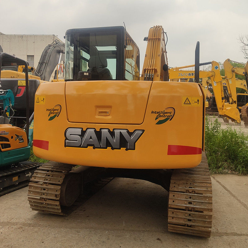 7.5 Tonnen Crawler Bagger verwendet Sany SY75C Bagger mit ISUZU Motor und andere Hydraulikpumpe