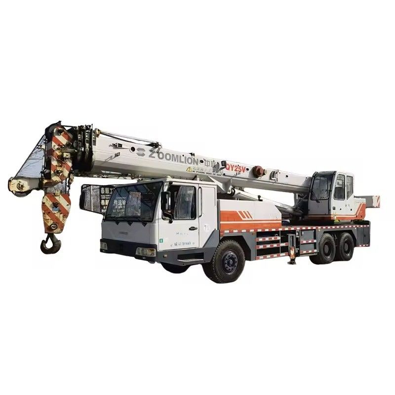 37% Höchstklettergrad Mobilfahrzeugkran 50 Tonnen QY25V Zoomlion Gebrauchtfahrzeugkran