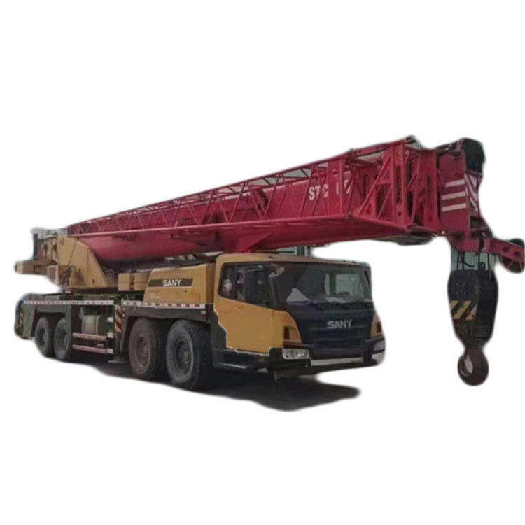 80000 kg Linksantrieb Hydraulischer Lkw-Kran 80 Tonnen STC 800 Gebraucht-Sany-Kran Lkw