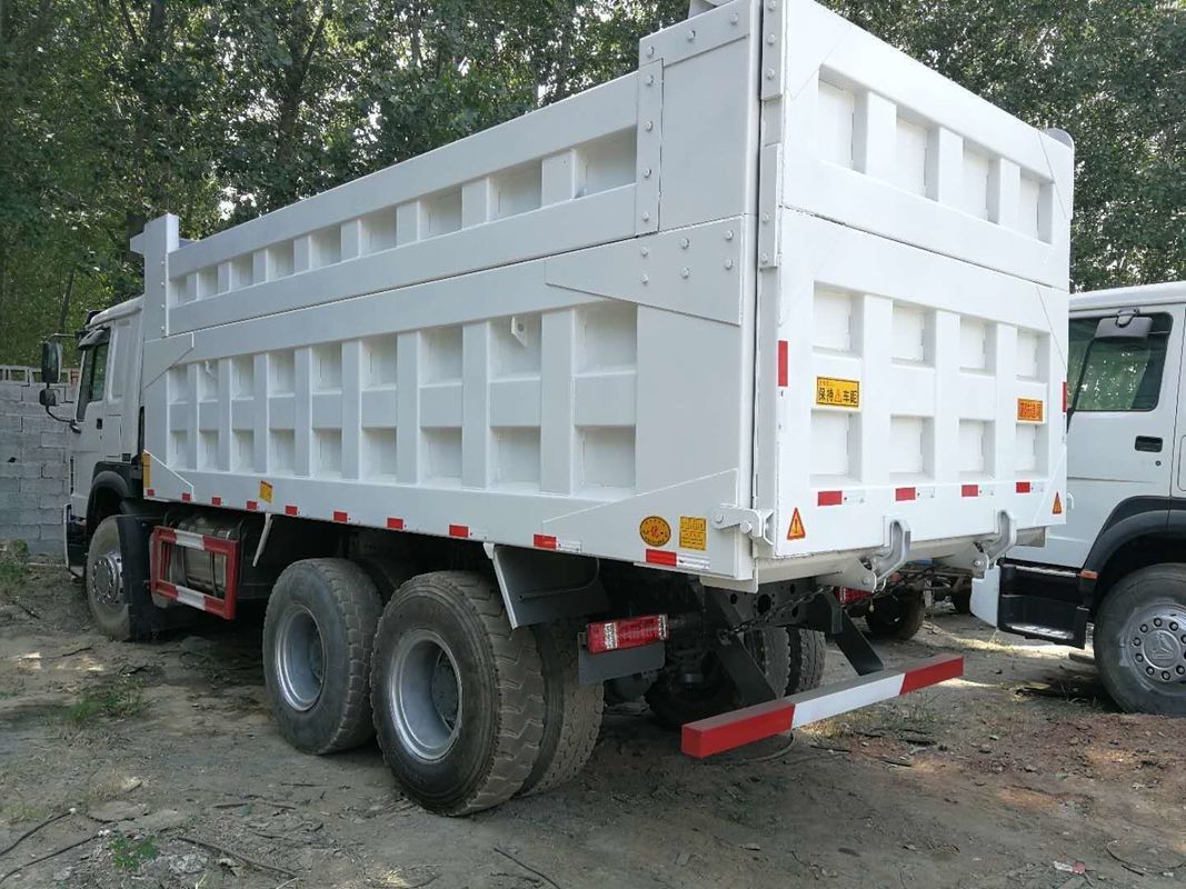 Normaler Fahrersitz Schwerlastwagen Sino Sinotruk Howo 371 PS 6x4 8x4 Tipper Gebraucht Dump Trucks