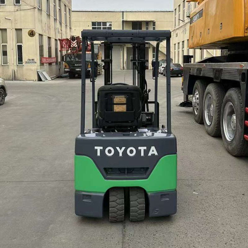 Elektrischer Gabelstapler Belastung 1,5 Tonnen 1070 mm Gabellänge Toyota Gebrauchtes mobiles Gabelstapler