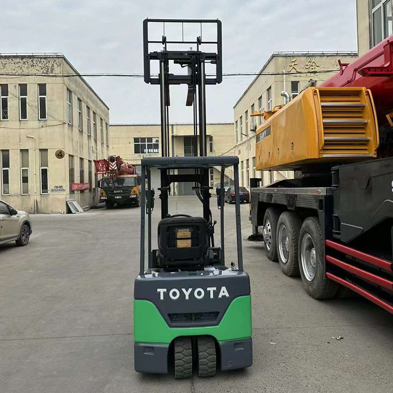 Elektrischer Gabelstapler Belastung 1,5 Tonnen 1070 mm Gabellänge Toyota Gebrauchtes mobiles Gabelstapler