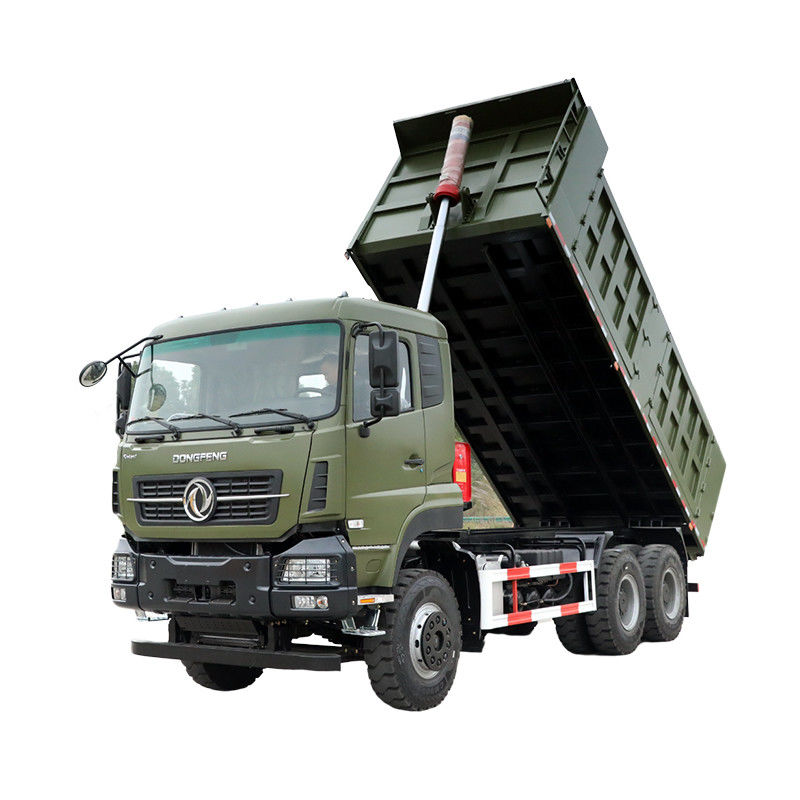 6.5T Vorderachse DONGFENG 6x4 430 PS Dump Truck für den Verkehrsmarkt