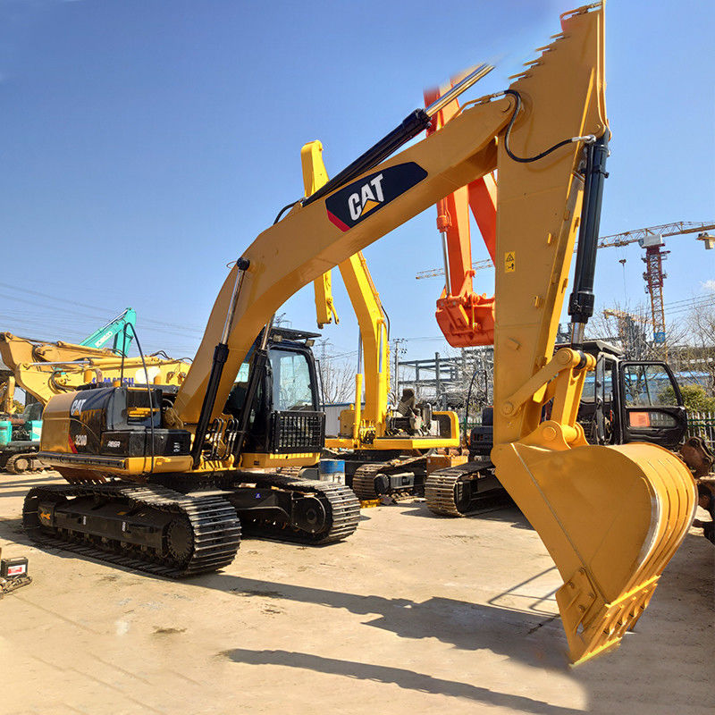 Gebrauchtes 20 Tonnen CAT 320D Crawler Bagger mit 410L Kraftstoffbehälter und 1m3 Eimerkapazität