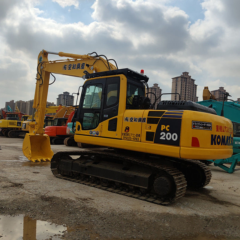Gebraucht Komatsu PC200-8 Bagger Hydraulischer 22 Tonnen Crawler Bagger Andere Hydraulikpumpe