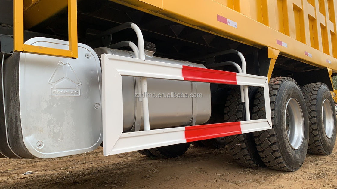 Manuelle Klimaanlage 28T 10 Reifen Shacman Dump Truck für den Bau 6x4 420 PS und Gebraucht