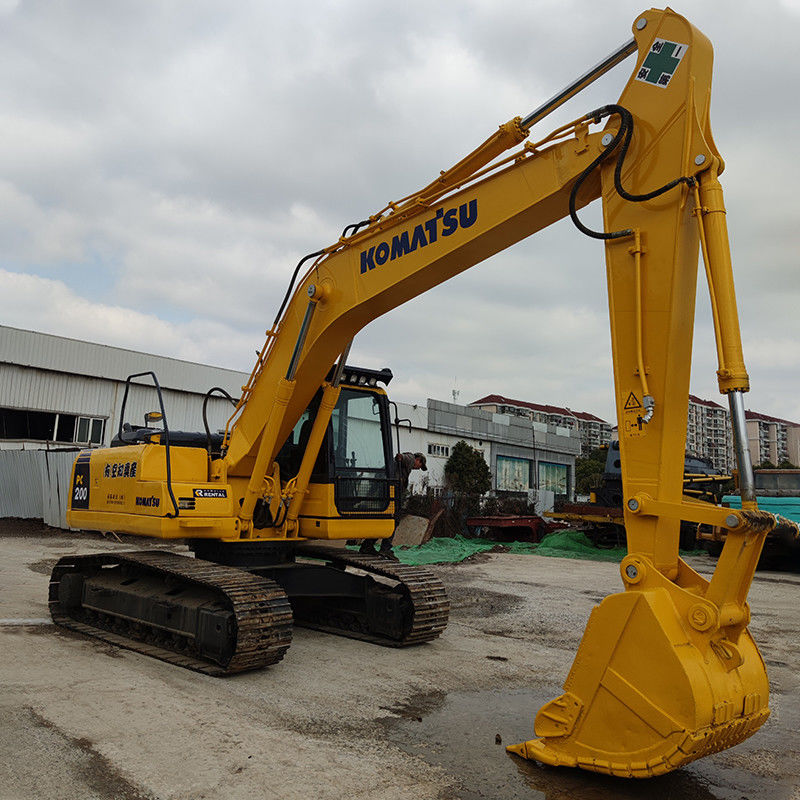 20 Tonnen Komatsu PC200-8 Gebrauchtes Crawlerbagger mit 90% Hydraulikventil