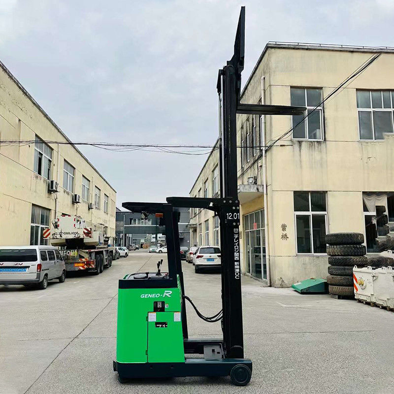 Mini Montacargas Electrico Telehandler 1,5 Tonnen elektrischer Gabelstapler mit 150 m Gabelbreite
