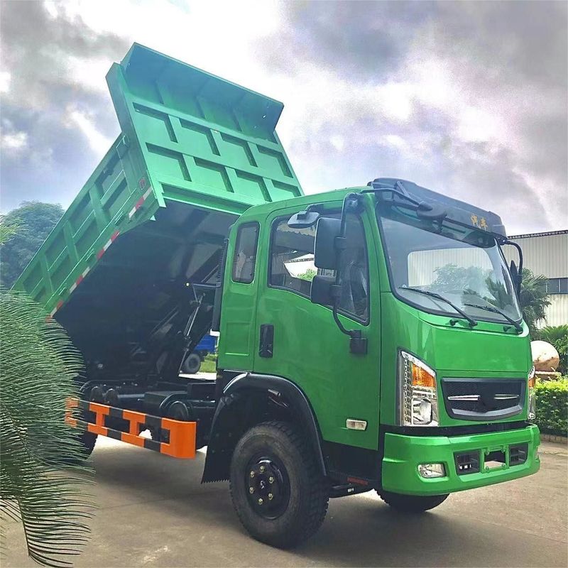156 PS EURO-V Emissions-Leicht-Dump-Tipper-Truck mit Dieselkraftstoff ohne Geschwindigkeitsregelung