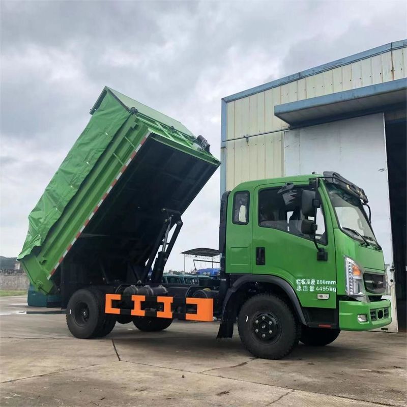 156 PS EURO-V Emissions-Leicht-Dump-Tipper-Truck mit Dieselkraftstoff ohne Geschwindigkeitsregelung