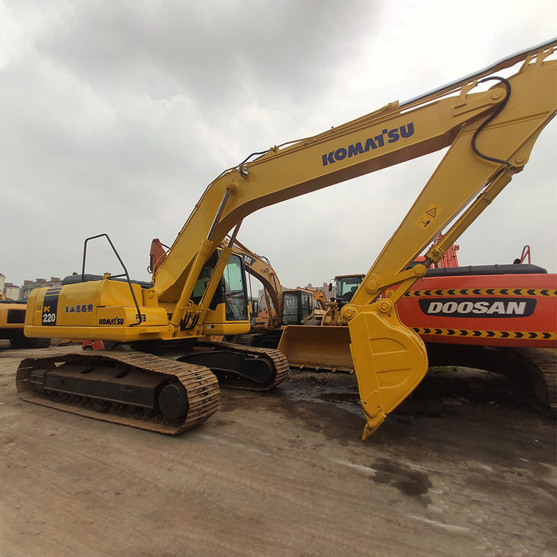 20 Tonnen Komatsu PC200-7 Crawler Japanischer Gebrauchtbagger mit 0-2000 Arbeitsstunden