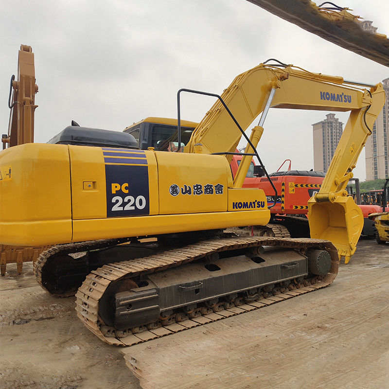 20 Tonnen Komatsu PC200-7 Crawler Japanischer Gebrauchtbagger mit 0-2000 Arbeitsstunden