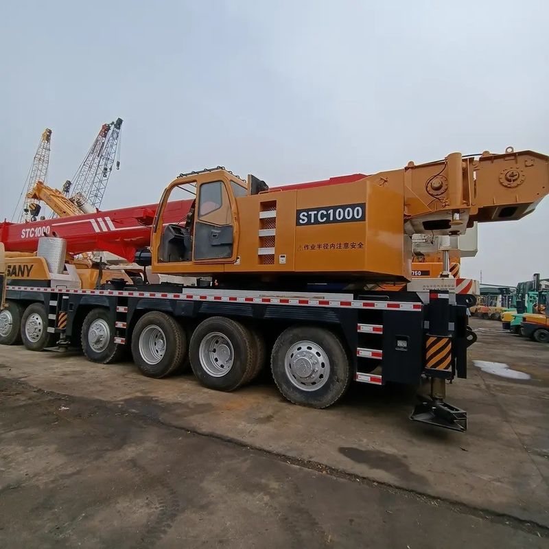 Top STC1000T 100 Tonnen schwerer hydraulischer Lkw-Kran mit maximaler Leistung von 353/1900 kW/um
