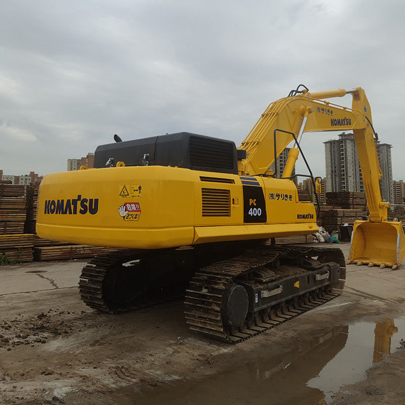 40 Tonnen Crawler Bagger Gebraucht Japan Bagger Komatsu PC400-8 mit und Originalmotor
