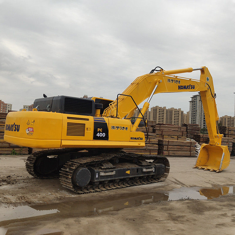 40 Tonnen Crawler Bagger Gebraucht Japan Bagger Komatsu PC400-8 mit und Originalmotor