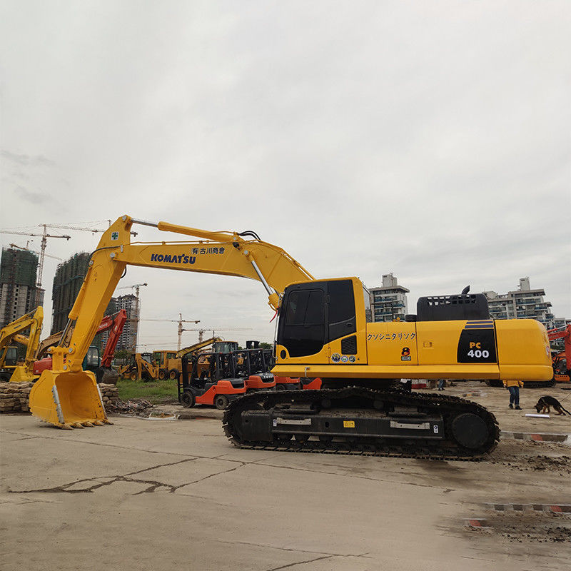 40 Tonnen Crawler Bagger Gebraucht Japan Bagger Komatsu PC400-8 mit und Originalmotor
