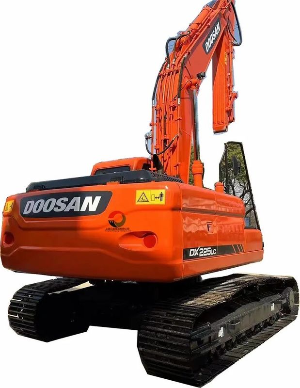 Höchstgräberradius 10705 mm 110 kw Gutes Zustand Doosan DX225 LC Crawler Digger Bagger