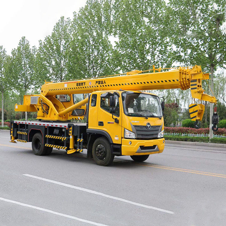 Kraft 160 PS Gelb 12-15 Tonnen Kran Hebegeräte Lkw Kran Gebraucht Kran Lkw