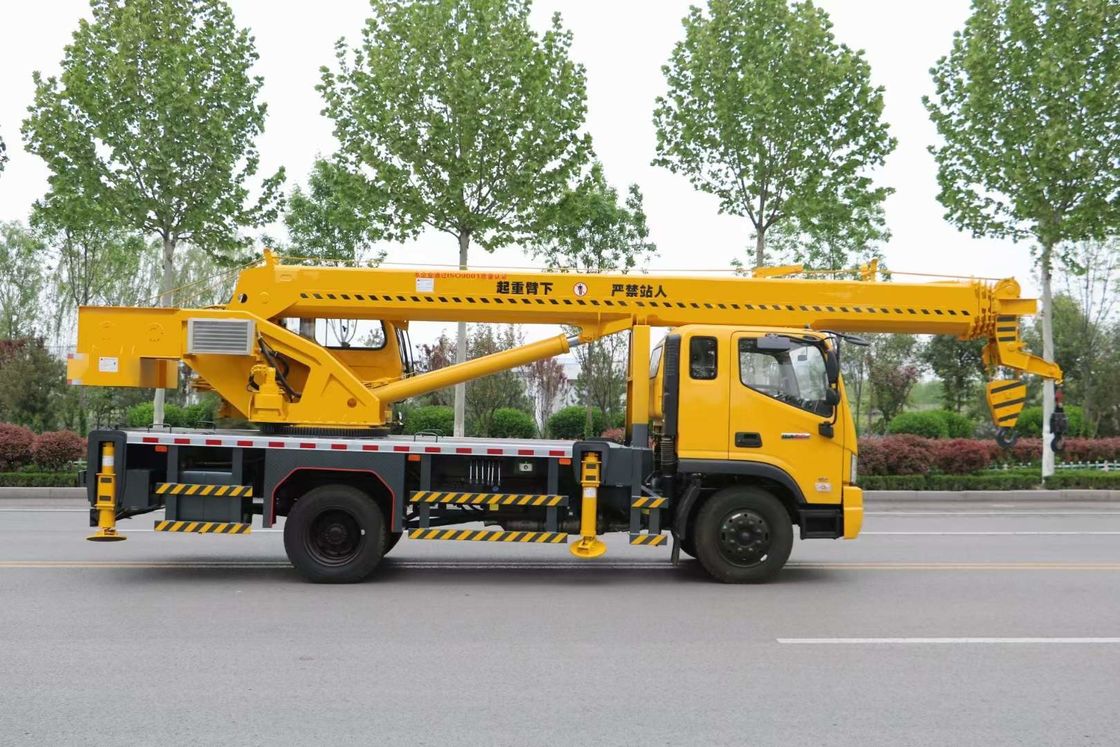 Kraft 160 PS Gelb 12-15 Tonnen Kran Hebegeräte Lkw Kran Gebraucht Kran Lkw