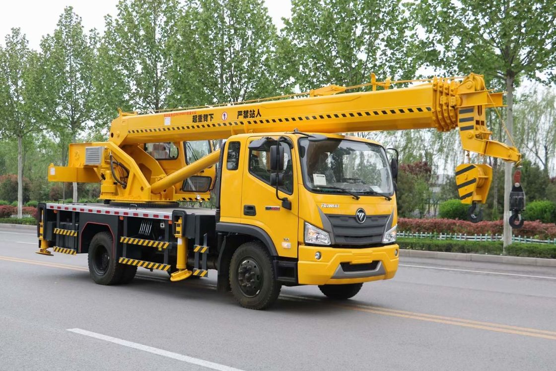 Kraft 160 PS Gelb 12-15 Tonnen Kran Hebegeräte Lkw Kran Gebraucht Kran Lkw