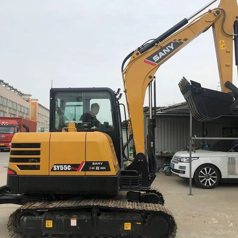 Sany Gebrauchtbagger SY55C Pro mit Originalmotor und Maschinengewicht von 5780 KG