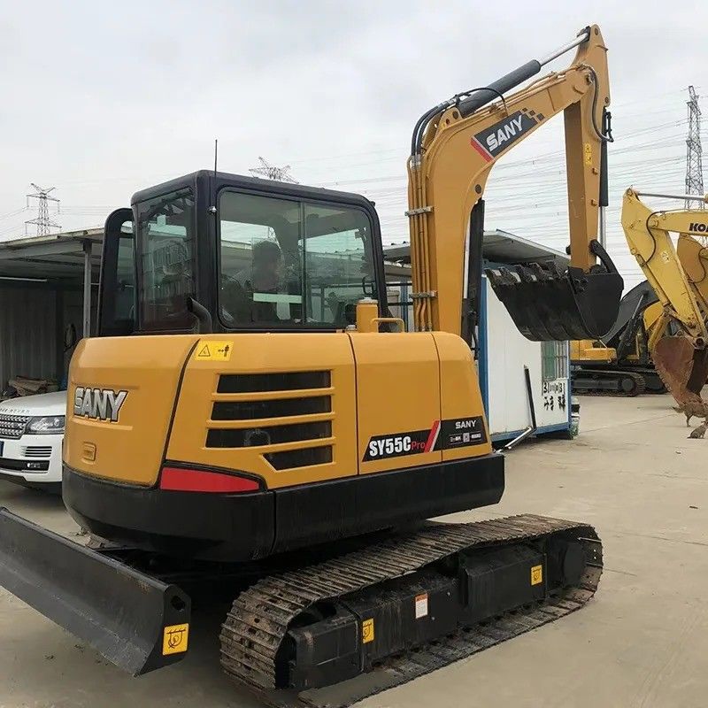 Sany Gebrauchtbagger SY55C Pro mit Originalmotor und Maschinengewicht von 5780 KG