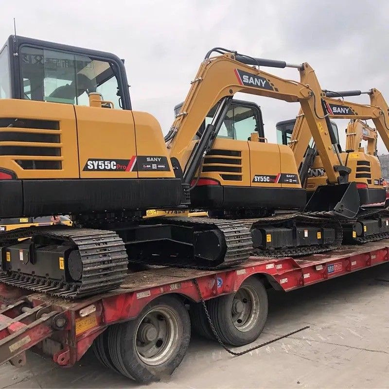 Sany Gebrauchtbagger SY55C Pro mit Originalmotor und Maschinengewicht von 5780 KG