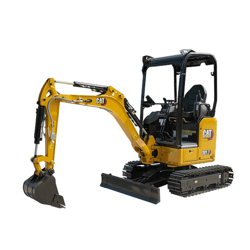 Mini-Größe Bagger 1,7 Tonnen Raupen Gebraucht Bagger Cat301.7 mit 2,9 Nenngeschwindigkeit