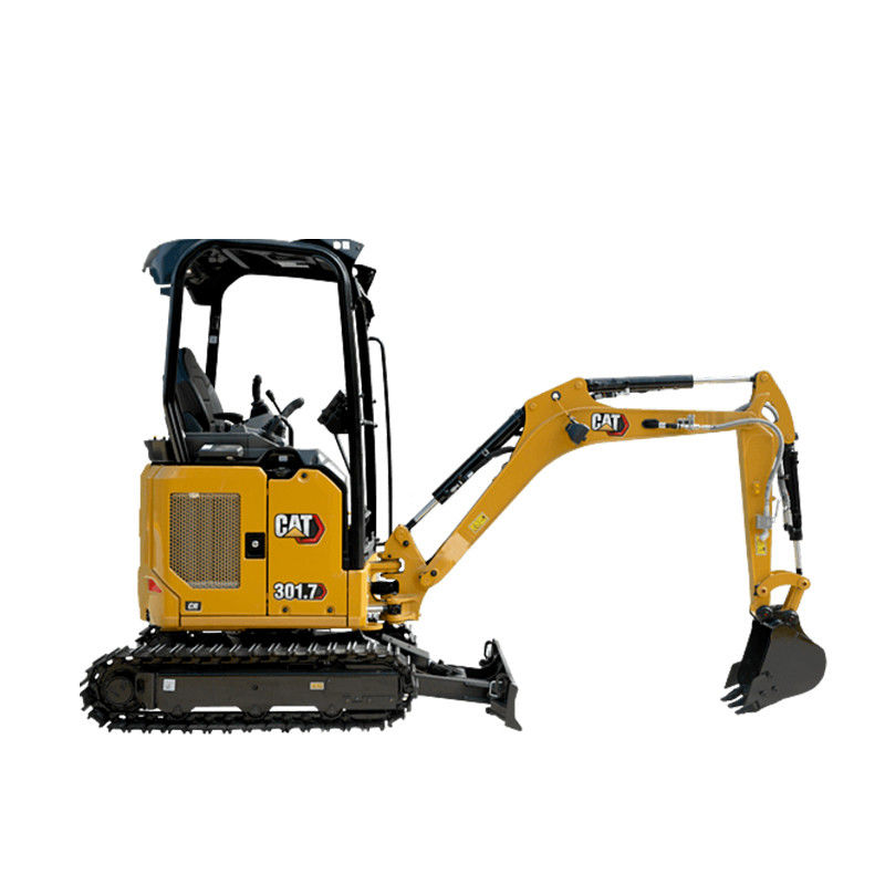 Mini-Größe Bagger 1,7 Tonnen Raupen Gebraucht Bagger Cat301.7 mit 2,9 Nenngeschwindigkeit