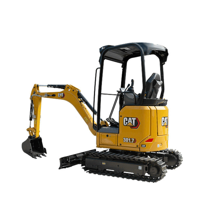 Mini-Größe Bagger 1,7 Tonnen Raupen Gebraucht Bagger Cat301.7 mit 2,9 Nenngeschwindigkeit