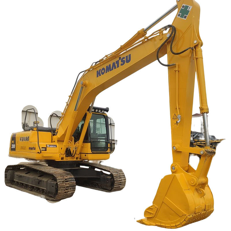 Komatsu PC200-8 Bagger 20 Tonnen Crawler Bagger mit maximaler Gräbertiefe von 6620 mm