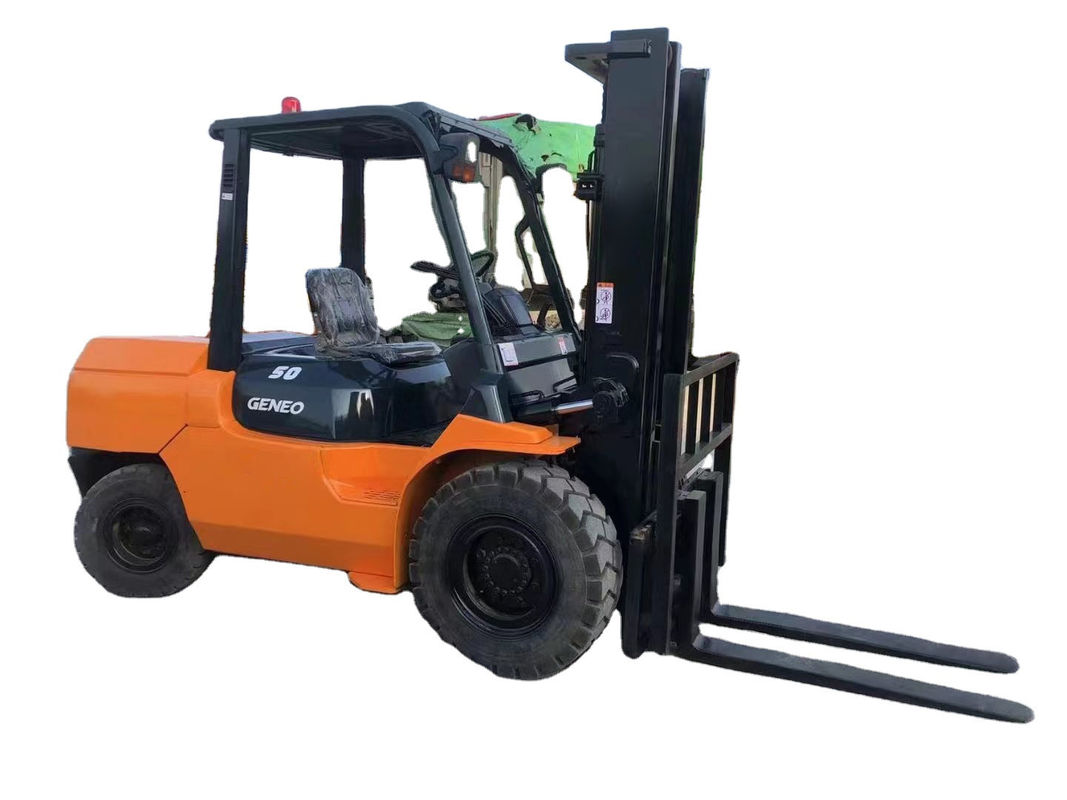 3000 kg Nenngewicht 2024 Gabelstapler 5 Tonnen Diesel für den Betrieb und die Handhabung im Lager