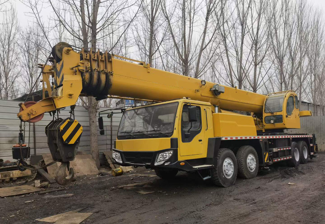 QY50KA 50 t mobiler Gebrauchtwagenkranich mit gutem Motor 11,4 m-43,5 m Boomlänge