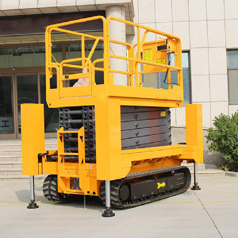 Schwerlastmotor Elektromotor Diesel Hydraulische Schere Autolift mit 1670x740mm Tischgröße