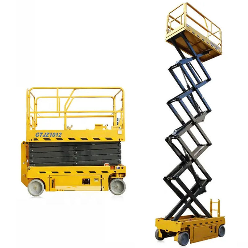 Schwerlastmotor Elektromotor Diesel Hydraulische Schere Autolift mit 1670x740mm Tischgröße