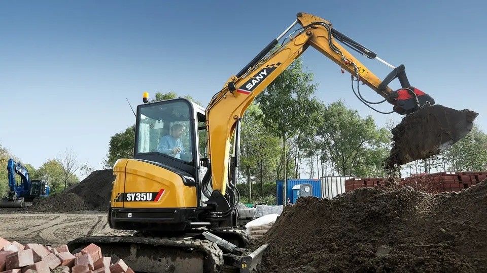 Sany 35U Bagger Mini Gebrauchtbagger Zweithander Bagger mit guter Leistung