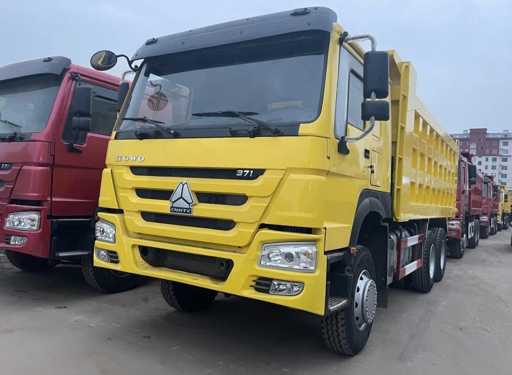 21-30T Kapazität verwendet HOWO 6x4 Kipper Truck Dump Truck für den Maschinenverkehr