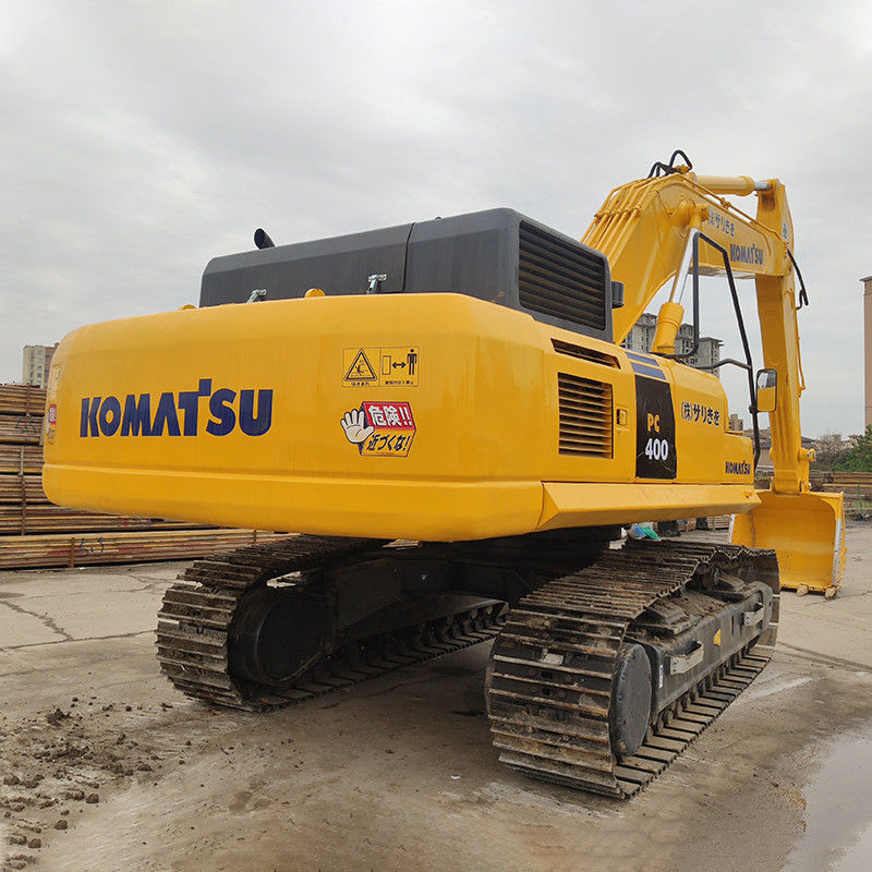 90% Komatsu PC400-8 Hydraulischer Crawler Bagger Vollkabinenhöhe 3285mm Original Japan