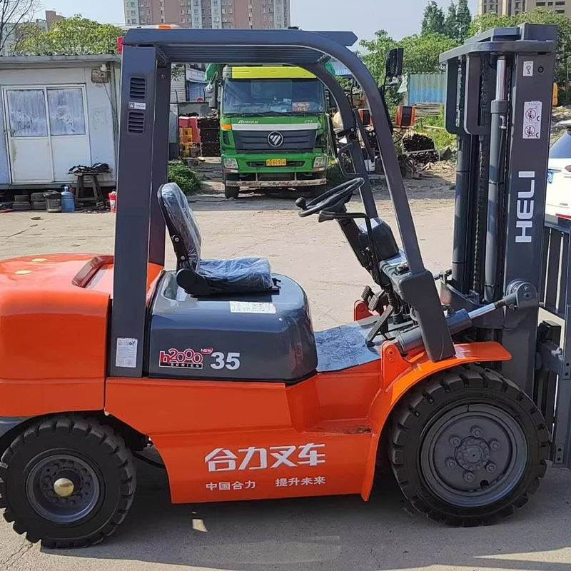 Nachdienst Video Technischer Support Hubschrauber 3 Tonnen Gebraucht Gabelstapler Diesel Gabel Länge 1070mm